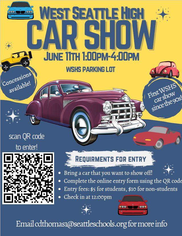 West Seattle High School car show is the first since the 1990's